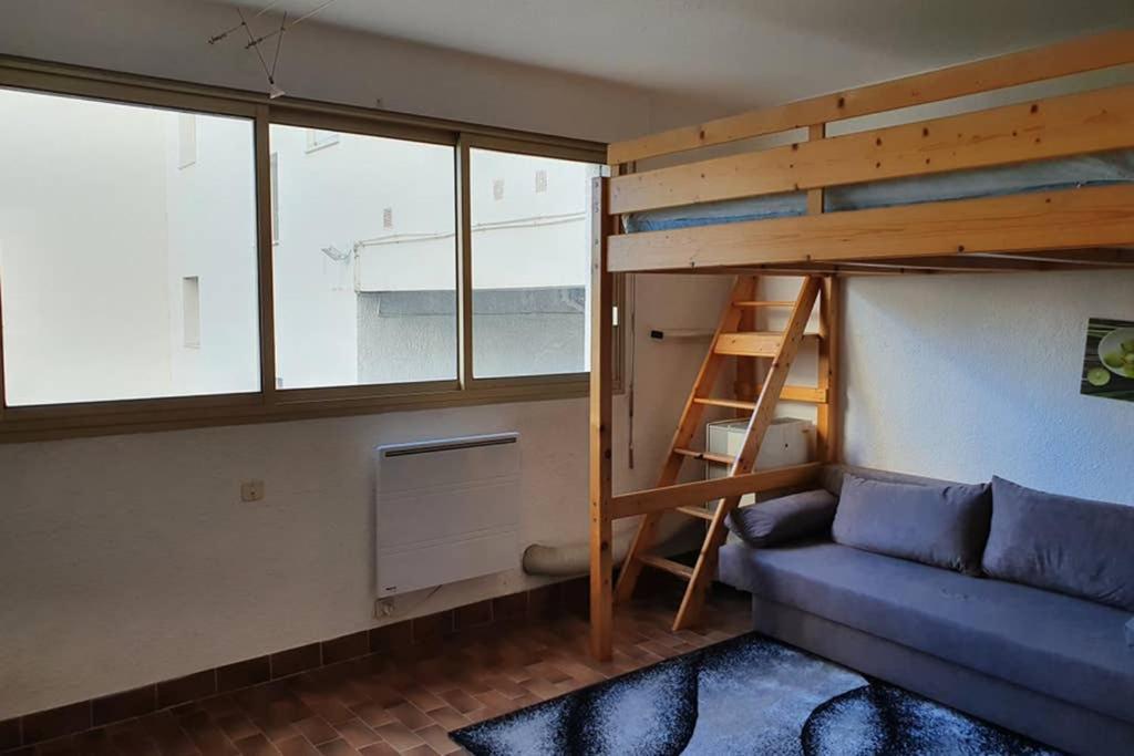 Studio Cabines 6 Couchages 150 M De La Plage Et A Quelques Secondes Des Commerces Wifi Gratuit 라그랑모트 외부 사진