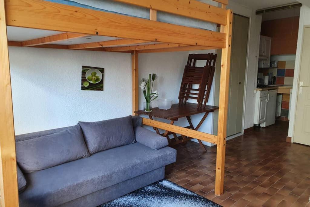Studio Cabines 6 Couchages 150 M De La Plage Et A Quelques Secondes Des Commerces Wifi Gratuit 라그랑모트 외부 사진