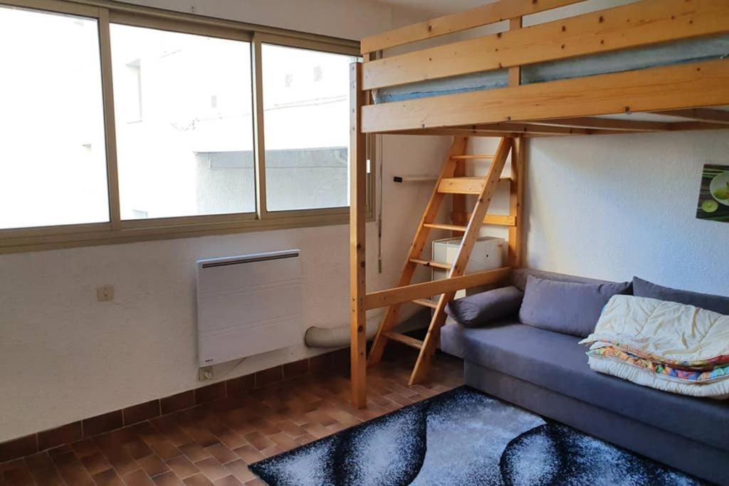 Studio Cabines 6 Couchages 150 M De La Plage Et A Quelques Secondes Des Commerces Wifi Gratuit 라그랑모트 외부 사진
